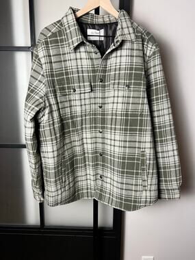 NWT Old Ranch Kingston Plaid Shirt Jacket Size Large